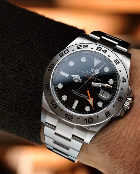 rolex explorer ii 2012|Rolex Explorer II size chart.